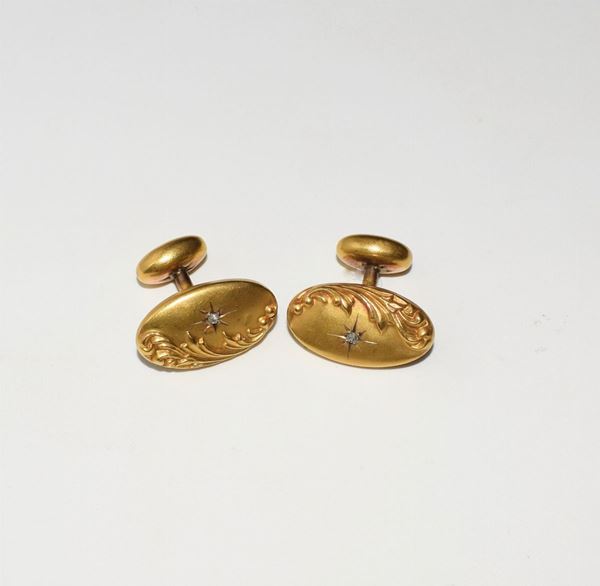 



PAIO DI GEMELLI IN ORO A BASSO TITOLO E DIAMANTI  - Asta GIOIELLI, OROLOGI E ARGENTI - Poggio Bracciolini Casa d'Aste