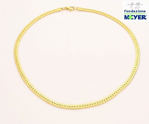



COLLANA GIROCOLLO IN ORO GIALLO 18KT  - Asta GIOIELLI, OROLOGI E ARGENTI - Poggio Bracciolini Casa d'Aste