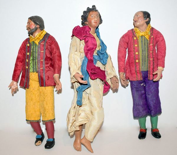 



Tre sculture,&nbsp; sec. XVIII-XIX