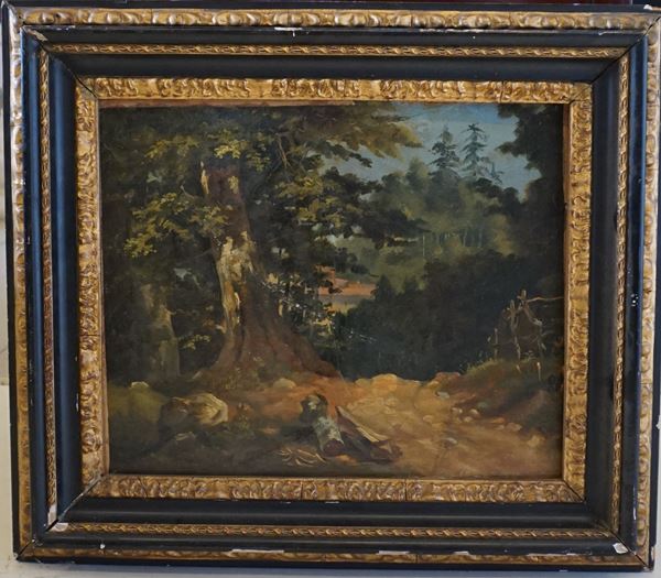 



Scuola dell' Italia centrale, XIX sec.   - Asta DIPINTI DAL SECOLO XVII AL SECOLO XX - Poggio Bracciolini Casa d'Aste