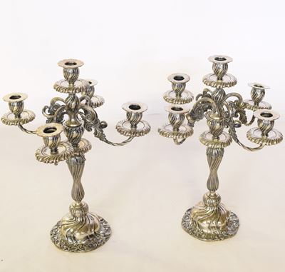 Coppia di Candelabri Sec. XX