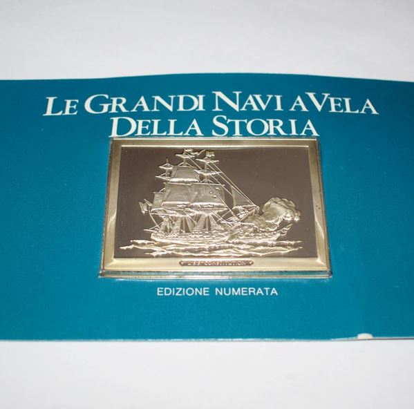 



TRENTADUE&nbsp; BLISTER LE GRANDI NAVI A VELA DELLA STORIA