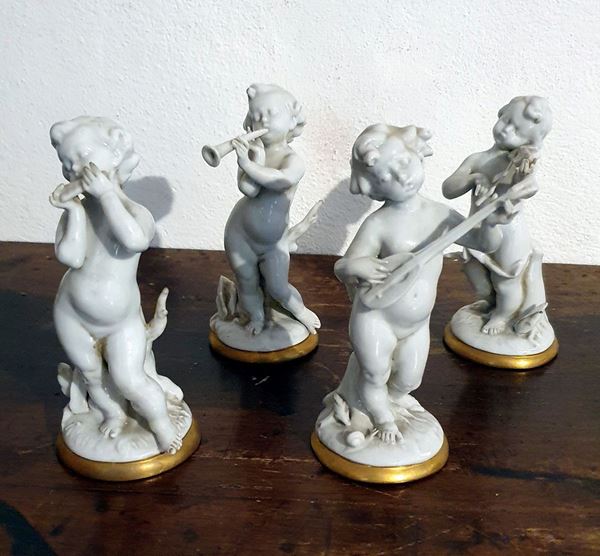 Quattro putti, sec. XIX 