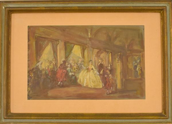 



Scuola del secolo&nbsp; XX  - Asta DIPINTI e DISEGNI DAL SECOLO XVI AL XX - Poggio Bracciolini Casa d'Aste