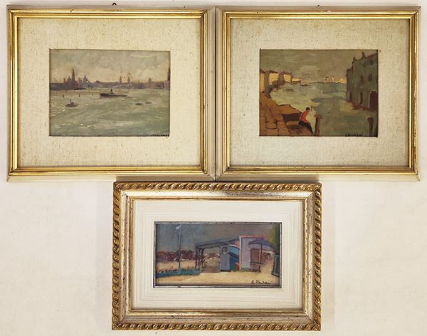 



Scuola italiana sec. XX  - Asta Dipinti e stampe dal XVII al XXI secolo - Poggio Bracciolini Casa d'Aste