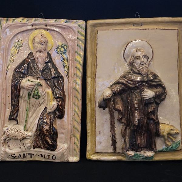 Formella, sec. XVIII  - Asta Mobili e arredi dal XVIII al XX secolo - Poggio Bracciolini Casa d'Aste