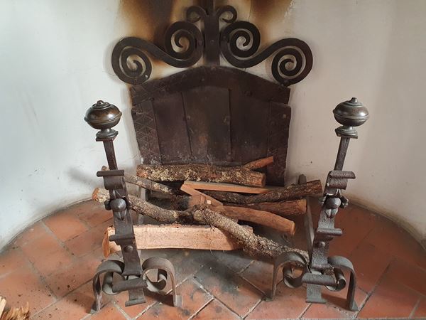 Coppia di alari, Toscana, secolo XVII