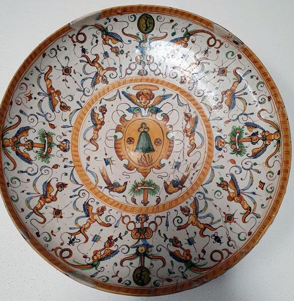 Alzata, Deruta, secolo XVII