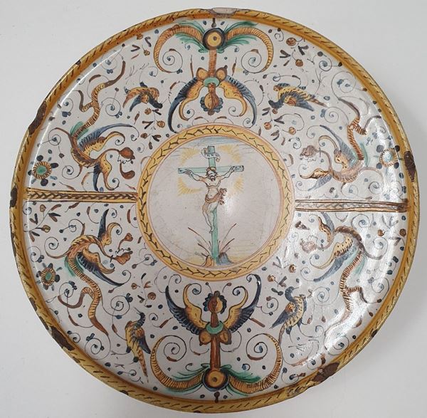 



Alzata, Deruta, secolo XVII