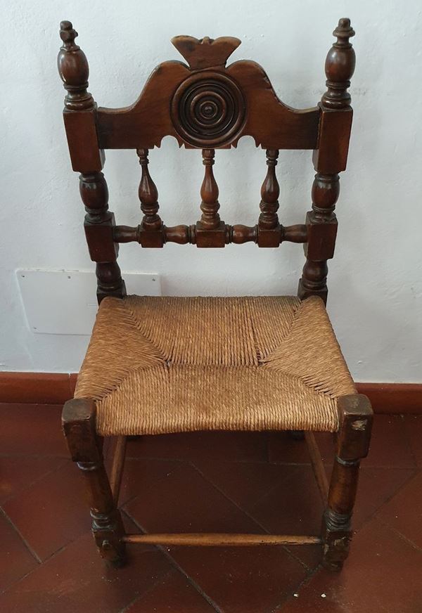 Sedia da balia, Siena, secolo XVIII