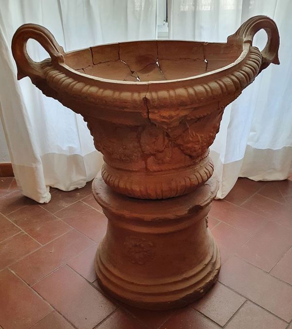 Vaso biansato, Firenze, secolo XIX
