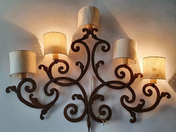 



Grande applique, secolo XVIII  - Asta MOBILI, ARREDI E OGGETTI D'ARTE - Poggio Bracciolini Casa d'Aste