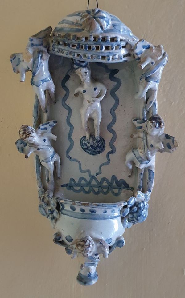 Acquasantiera, Italia meridionale, secolo XVIII