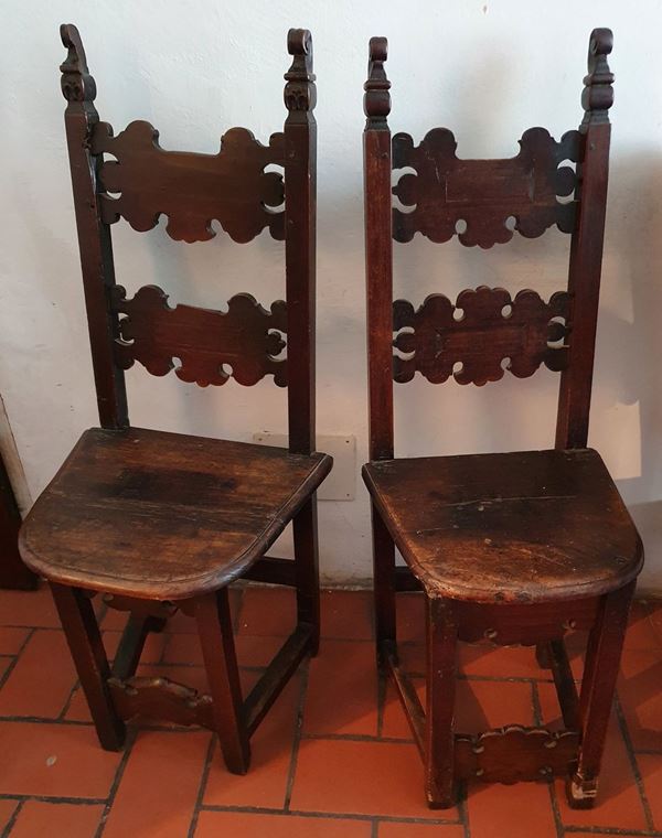 



Due sedie, Toscana, secolo XVIII 