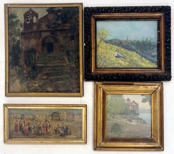Scuola del sec. XX  - Asta DIPINTI DAL XVI AL XX SECOLO - Poggio Bracciolini Casa d'Aste