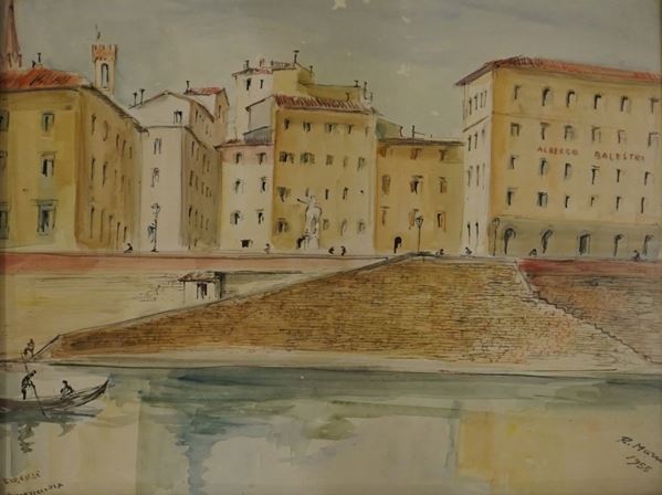Rodolfo Marma  - Asta DIPINTI, DISEGNI E STAMPE DAL XVII AL XX SECOLO - Poggio Bracciolini Casa d'Aste