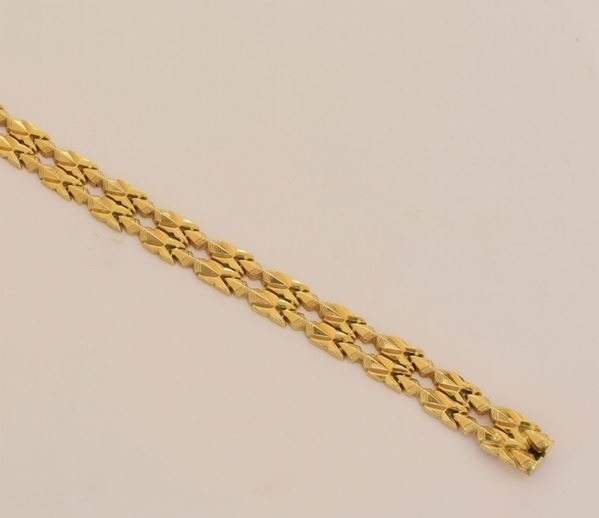 



BRACCIALE IN ORO GIALLO 18KT  - Asta GIOIELLI, OROLOGI E ARGENTI - Poggio Bracciolini Casa d'Aste