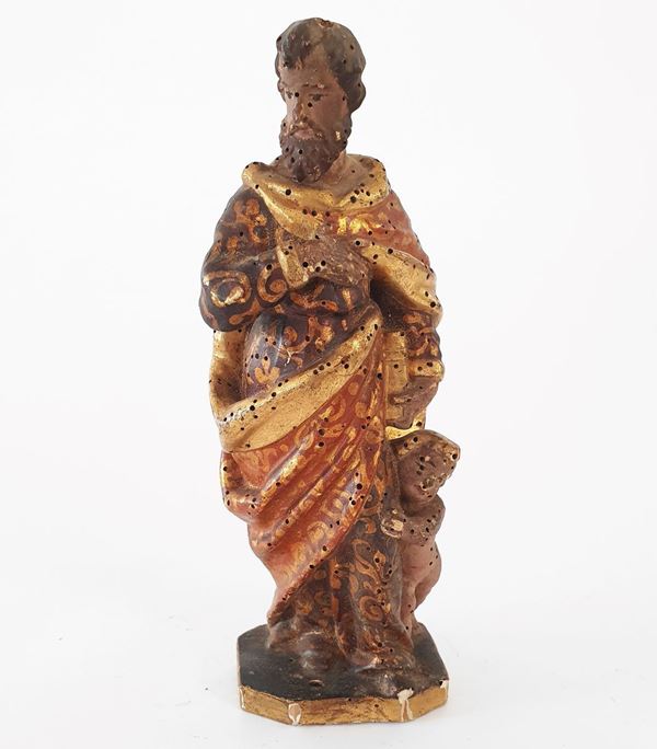 Figura, Italia settentrionale, secolo XVII  - Asta MOBILI, ARREDI E OGGETTI D'ARTE - Poggio Bracciolini Casa d'Aste