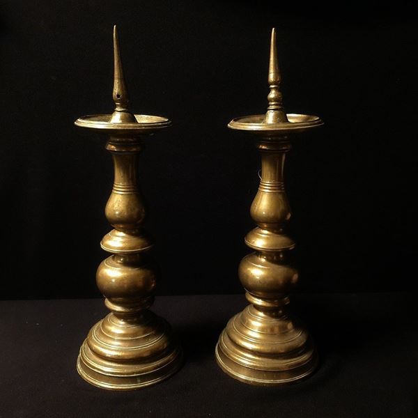 



Coppia di candelabri, Toscana, secolo XIX