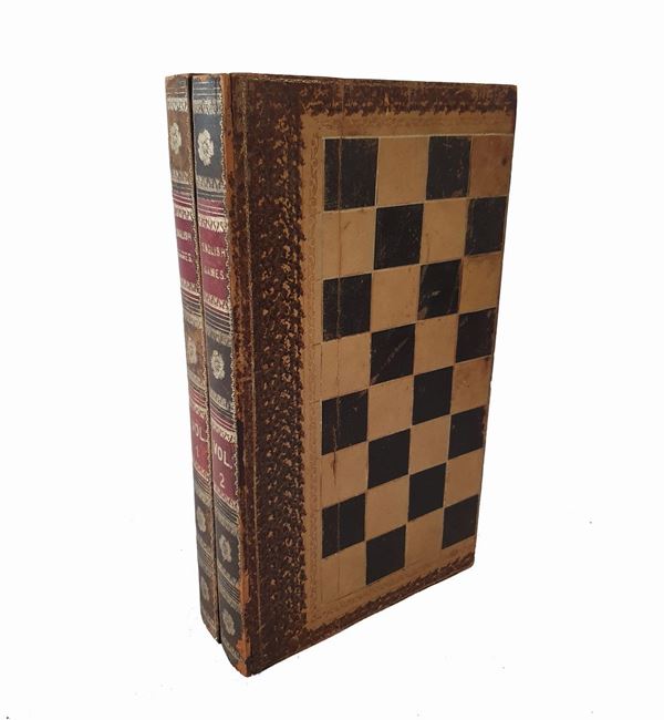 Scatola da gioco a forma di libro, Toscana, secolo XVIII
