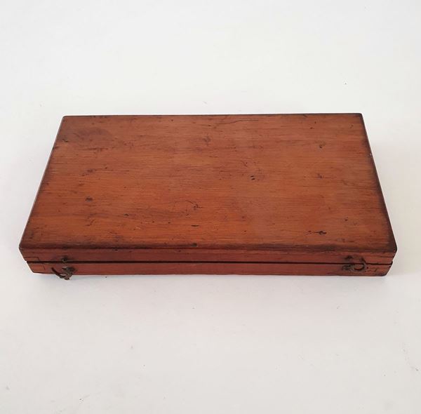 Kit di compassi da disegno, secolo XIX 