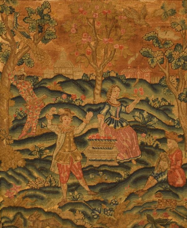 



RICAMO, ITALIA MERIDIONALE, SECOLO XVIII  - Asta MOBILI, ARREDI E OGGETTI D'ARTE - Poggio Bracciolini Casa d'Aste