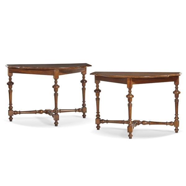 



Coppia di console, Toscana, secolo XVIII  - Asta MOBILI, ARREDI E OGGETTI D'ARTE - Poggio Bracciolini Casa d'Aste