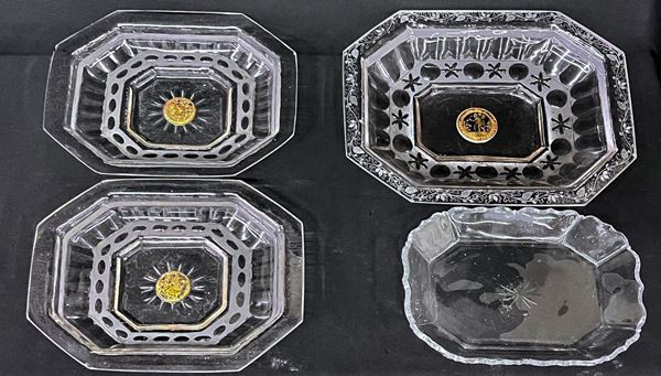 



Sei vassoi, sec. XVIII/XX 