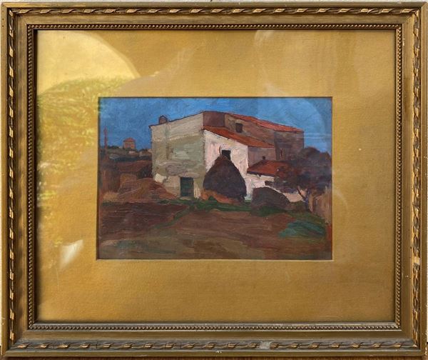 Scuola italiana, sec. XX   - Asta DIPINTI DAL XVI AL XX SECOLO - Poggio Bracciolini Casa d'Aste
