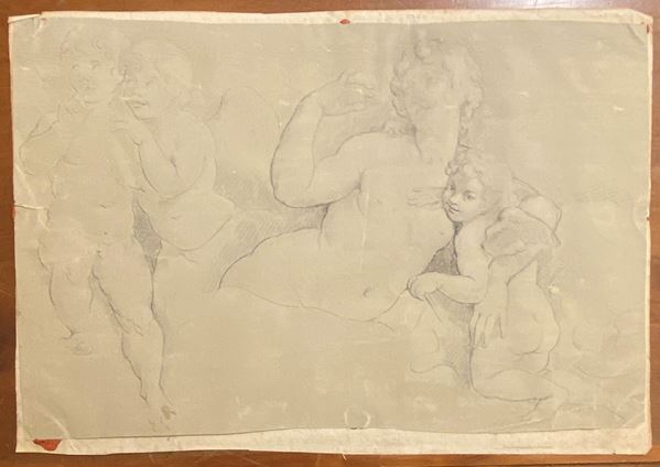 Artista del sec.XIX   - Asta DIPINTI DAL XVI AL XX SECOLO - Poggio Bracciolini Casa d'Aste