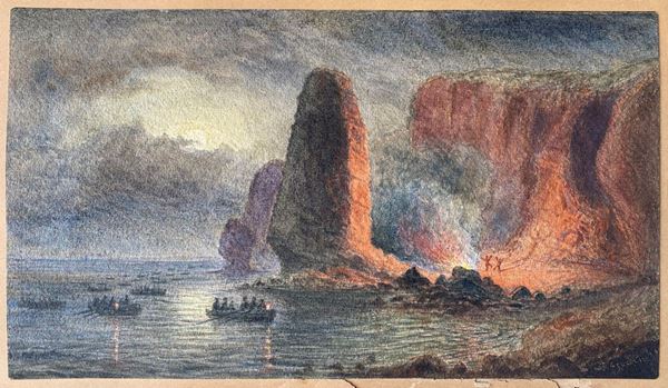 Artista del sec. XIX   - Asta DIPINTI DAL XVI AL XX SECOLO - Poggio Bracciolini Casa d'Aste
