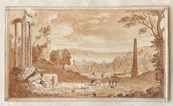 Artista del sec. XIX secolo  - Asta DIPINTI DAL XVI AL XX SECOLO - Poggio Bracciolini Casa d'Aste