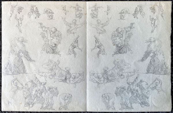 Artista del sec. XIX   - Asta DIPINTI DAL XVI AL XX SECOLO - Poggio Bracciolini Casa d'Aste