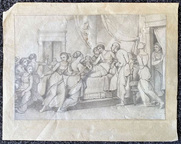 Attribuito a Tommaso Minardi  - Asta DIPINTI DAL XVI AL XX SECOLO - Poggio Bracciolini Casa d'Aste