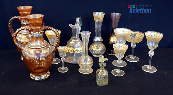 Gruppo di oggetti, composto di  - Asta Arredi e Mobili dal XVII al XX secolo - Poggio Bracciolini Casa d'Aste