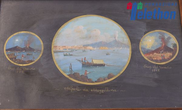 Scuola italiana, sec. XIX  - Asta Disegni, stampe e dipinti dal XVIII al XXI secolo - Poggio Bracciolini Casa d'Aste