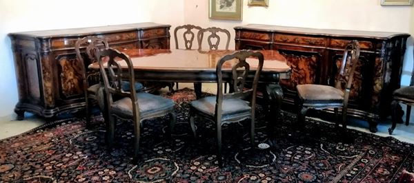Sala da pranzo, metà sec. XX