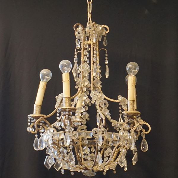 



Lampadario a sospensione, sec. XX