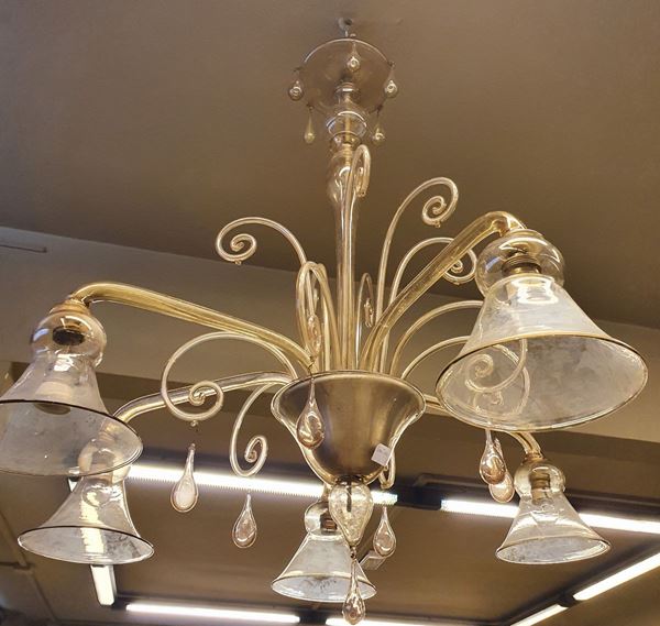 Lampadario, inizi sec. XX