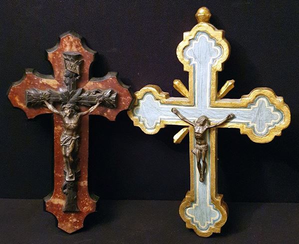Due croci, sec. XIX 
