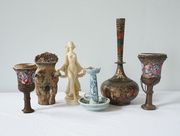 Piccola scultura, sec. XX  - Asta ANTIQUARIATO: ARREDI MOBILI E OGGETTI D'ARTE - Poggio Bracciolini Casa d'Aste