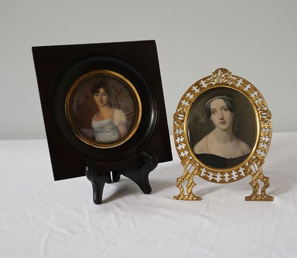 Miniatura, fine secolo XIX  - Asta ANTIQUARIATO: ARREDI MOBILI E OGGETTI D'ARTE - Poggio Bracciolini Casa d'Aste