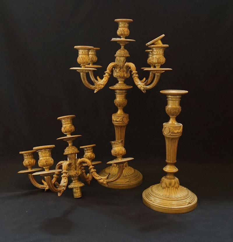 Coppia di Candelabri, Sec. XX