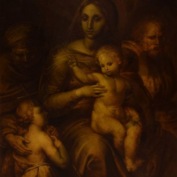 Scuola Italiana in stile Seicento  - Asta L'ARTE DELLA PITTURA, DEL DISEGNO E DELLA STAMPA: OPERE DAL XVII AL XX SECOLO - Poggio Bracciolini Casa d'Aste