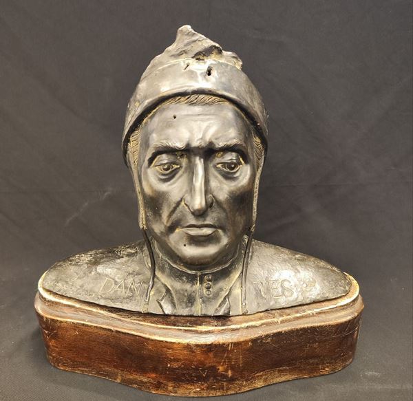 Busto di Dante Alighieri, inizi sec. XX