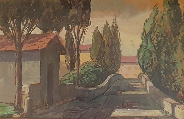Gino Romiti   - Asta DIPINTI ANTICHI E DEL SECOLO XIX - Poggio Bracciolini Casa d'Aste