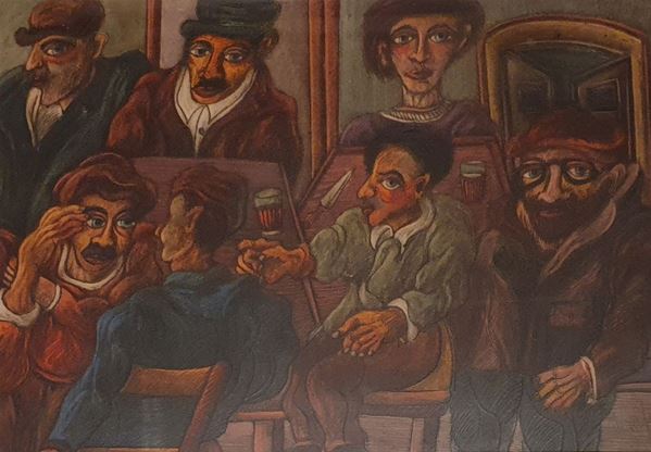 Giuseppe Serafini   - Asta DIPINTI ANTICHI E DEL SECOLO XIX - Poggio Bracciolini Casa d'Aste