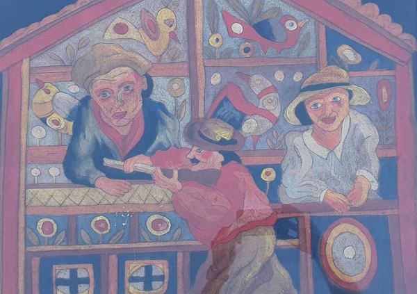 Giuseppe Serafini   - Asta DIPINTI ANTICHI E DEL SECOLO XIX - Poggio Bracciolini Casa d'Aste