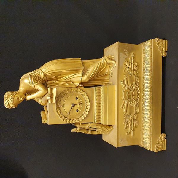 Orologio da tavolo, sec. XIX 