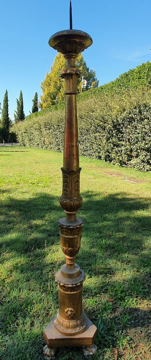 Candelabro da terra, sec. XVIII 